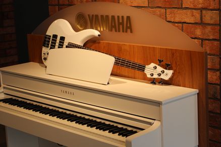 Пианино с гитарой в магазине Мир Музыки на Литейном
