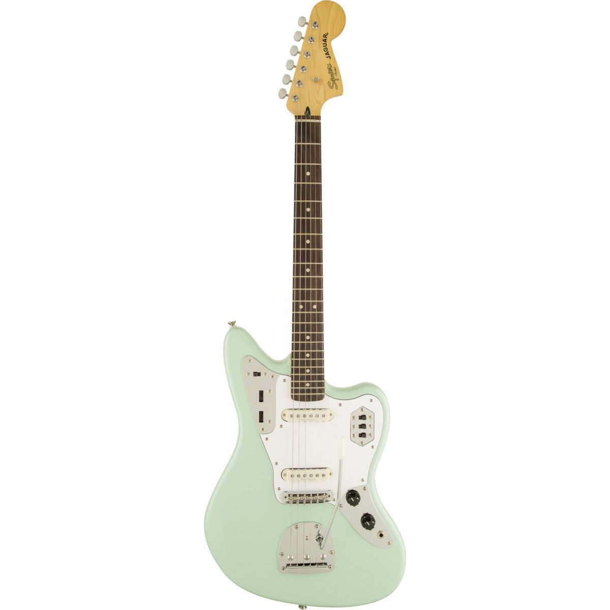 Squier vintage modified jaguar surf outlet green