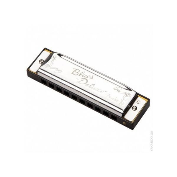 Fender Blues Deluxe Harmonica, Key of G купить с гарантией снижения цены губная гармоника в