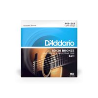 Струны для акустических гитар 12-53 D`Addario EJ-11