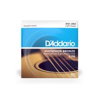 Струны для акустических гитар 12-53 D`Addario EJ-16