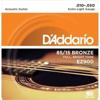 Струны для акустических гитар 10-50 D`Addario EZ-900