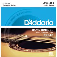 Струны для 12-струнных гитар D`Addario EZ-940
