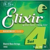 Струны для бас-гитар 50-105 Elixir 14102 NanoWeb
