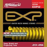 Струны для акустических гитар 13-56 D`Addario EXP-12