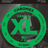 Струны для бас-гитар 40-95 D`Addario ECB-80