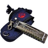 Губная гармошка с чехлом Hohner Traveller C (M91701)