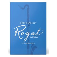 Трости для бас-кларнета, Royal №2,5 (10 шт) Rico REB1025
