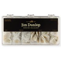 Медиаторы Dunlop 483004 Celluloid White Pearloid Display