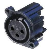Разъем XLR мама панельный Neutrik NC3FAH