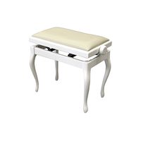 Банкетка для пианино Hidrau BG200 White Gloss (L25)