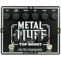 Гитарная педаль Distortion Electro-Harmonix Metal Muff w/ Top Boost