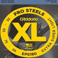 Струны для бас-гитар 35-95 D`Addario EPS180