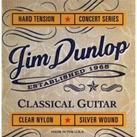 Струны для классической гитары Dunlop DCV121H Nylon/ Silver Concert Series Hard Tension