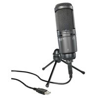 Микрофон большой диафрагмой Audio-Technica AT2020USB+