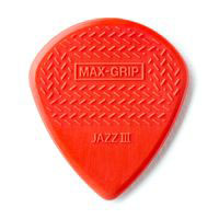 Медиаторы Dunlop 471R3N Max-Grip Jazz III Nylon 24Pack