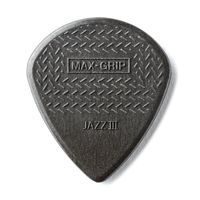 Медиаторы Dunlop 471R3C Max-Grip Jazz III Carbon 24Pack
