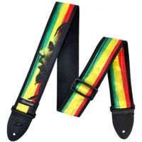 Гитарный ремень с символикой Dunlop BOB05 Bob Marley Face