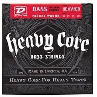 Струны для бас-гитар 45-105 Dunlop DBHCN45105 Heavy Core Nickel Wound