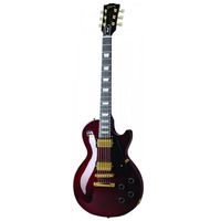 Электрогитара Gibson LP Studio 2016 T Wine Red Gold Hardware