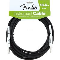 Кабель инструментальный Fender FSR 18.6` Instrument Cable Black