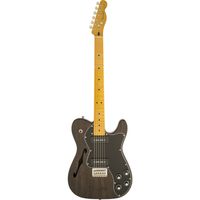 Электрогитара Fender Modern Player Telecaster Thinline Deluxe Transparent Black