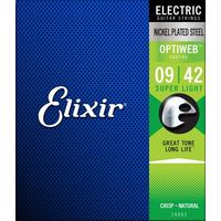 Струны для электрогитары Elixir 19002 OptiWeb