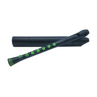 Блок-флейта Nuvo Recorder+ Black/ Green with hard case