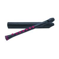 Блок-флейта Nuvo Recorder+ Black/ Pink with hard case