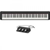 Цифровое фортепиано с педалью в комплекте Casio CDP-S150BK + SP34 (комплект)