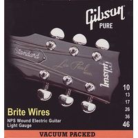 Струны для электрогитары Gibson SEG-700L BRITE WIRES NPS WOUND . 010-. 046