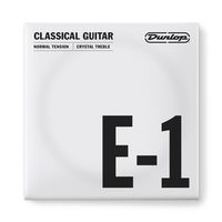 Струна для классической гитары Dunlop DCY01ENS Nylon Crystal Treble E-1