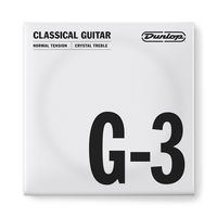 Струна для классической гитары Dunlop DCY03GNS Nylon Crystal Treble G-3