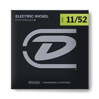 Комплект струн для электрогитары Dunlop DEN1152 Electric Nickel Performance+