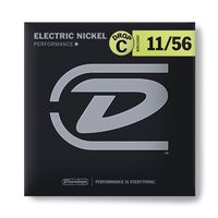 Комплект струн для электрогитары Dunlop DEN1156DC Electric Nickel Performance+