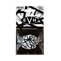 Медиаторы Dunlop EVHP03 Eddie Van Halen White With Black Stripes 6Pack
