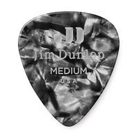 Медиаторы Dunlop 483P02MD Celluloid Black Pearloid Medium 12Pack