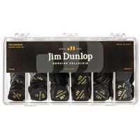 Коробка с медиаторами Dunlop 485003 Celluloid Black Teardrop Display