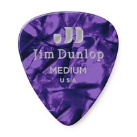 Медиаторы Dunlop 483P13MD Celluloid Purple Pearloid Medium 12Pack