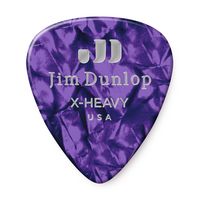 Медиаторы Dunlop 483P13XH Celluloid Purple Pearloid Extra Heavy 12Pack