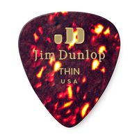 Медиаторы Dunlop 483P05TH Celluloid Shell Thin 12Pack