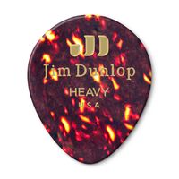 Медиаторы Dunlop 485P05HV Celluloid Shell Teardrop Heavy 12Pack