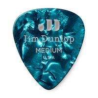 Медиаторы Dunlop 483P11MD Celluloid Turquoise Pearloid Medium 12Pack