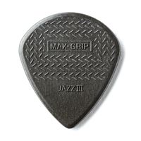 Медиаторы Dunlop 471P3C Max-Grip Jazz III Carbon 6Pack