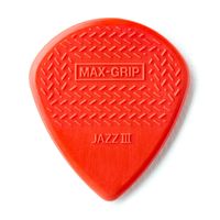 Медиаторы Dunlop 471P3N Max-Grip Jazz III Nylon 6Pack