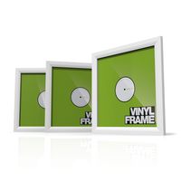 Glorious Vinyl Frame Set White