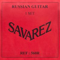 Набор струн для русской гитары Savarez 560R