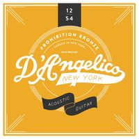 Cтруны для акустической гитары D'Angelico Acoustic 1254