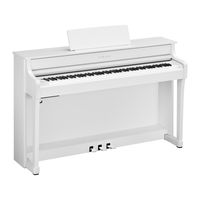 Цифровое пианино с банкеткой Yamaha CLP-835WH