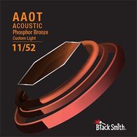 Струны для акустической гитары BlackSmith AAOT Acoustic Phosphor Bronze Custom Light 11/52